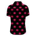 thumbnail image 5 of Button Down Shirts for Women Printed Cotton Short Sleeve Casual Fashion Plus Size Blouse, 5 of 5