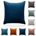 thumbnail image 2 of Housse de Coussin Simple Coussin Souple Taie d'Oreiller Carrée pour Canapé Bureau, 2 of 10