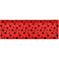 thumbnail image 4 of Cantonnières à Pois Rouges Coccinelle pour Fenêtres, Cantonnières de Rideau Occultant pour Tringle de Fenêtre de Cuisine, Salle de Bain, Salon, 54 Pouces L x 18 Pouces H, 4 of 6