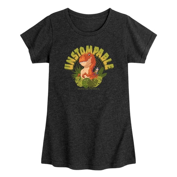 Paw Patrol: The Dino Movie - Unstompable - Toddler Girls Fitted Short Sleeve T-Shirt