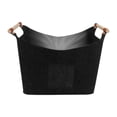 thumbnail image 2 of Bolsa de fieltro para leña, plegable, para transportar troncos, ideal para ir de compras, acampar o hacer picnic., 2 of 9