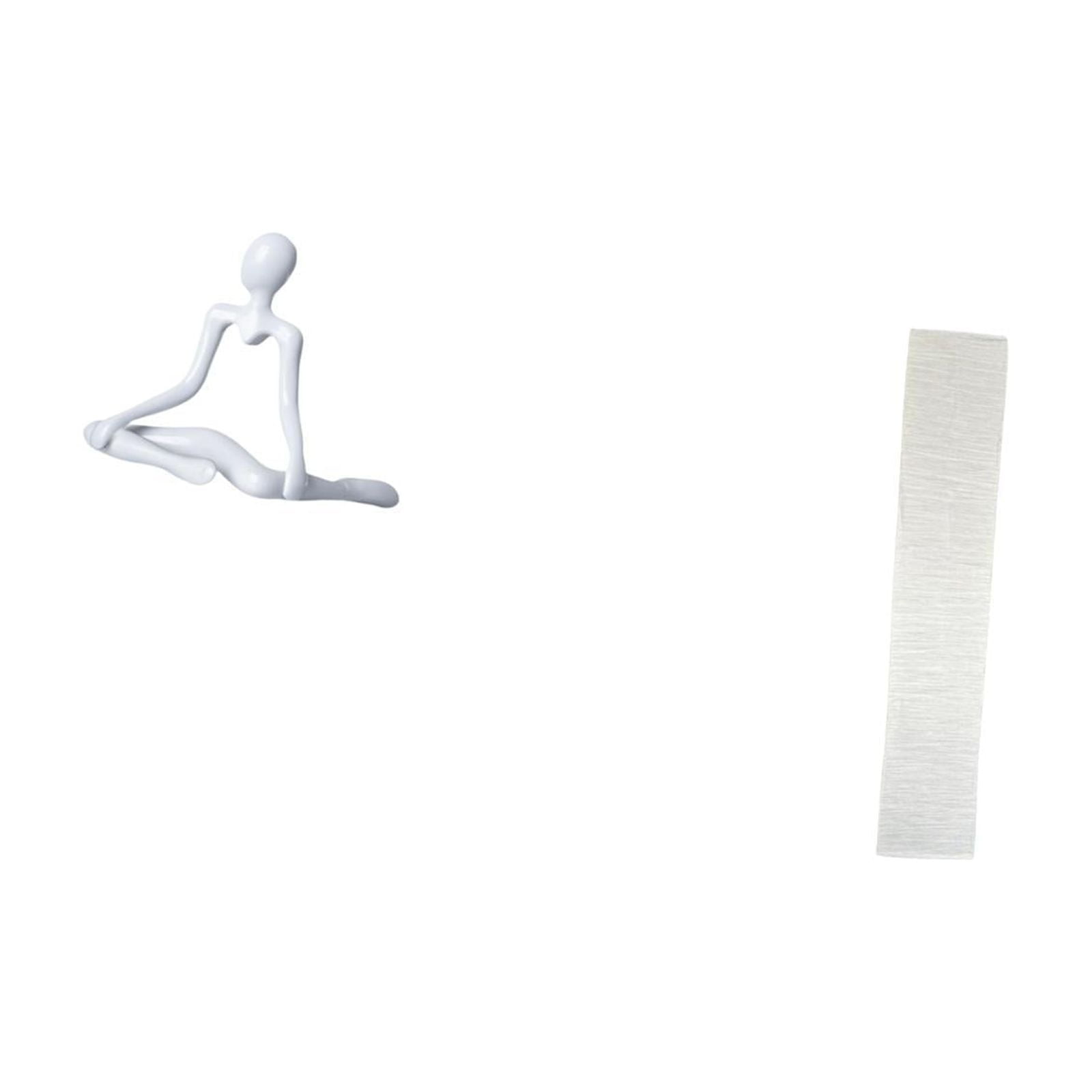 Desktop Figurine Thinker Abstract Sculpture Floor Lamp Shade Lightweight Material for Home Office Living Room Decoration