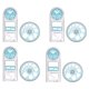 thumbnail image 1 of 8 Piezas Regla GeoméTrica Multifuncional Herramienta de Dibujo Circular de PláStico Plantillas de Dibujo Herramientas de DiseñO GráFico, 1 of 8