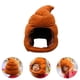 thumbnail image 2 of Funny Poop Hat Novelty Carnival Party Hat Dress-up Cosplay Costume Head Cover, 2 of 3