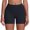 Black, variant on Women's High Waisted Seamless Biker Shorts Stretchy Yoga Workout Shorts
