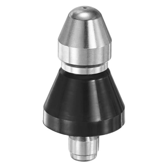 Uxcell Pressure Washer Sewer Jetter Cleaning Nozzle with with 1/4" Quick Connector, 5000 PSI, for Water Pipe Sediment [Black]