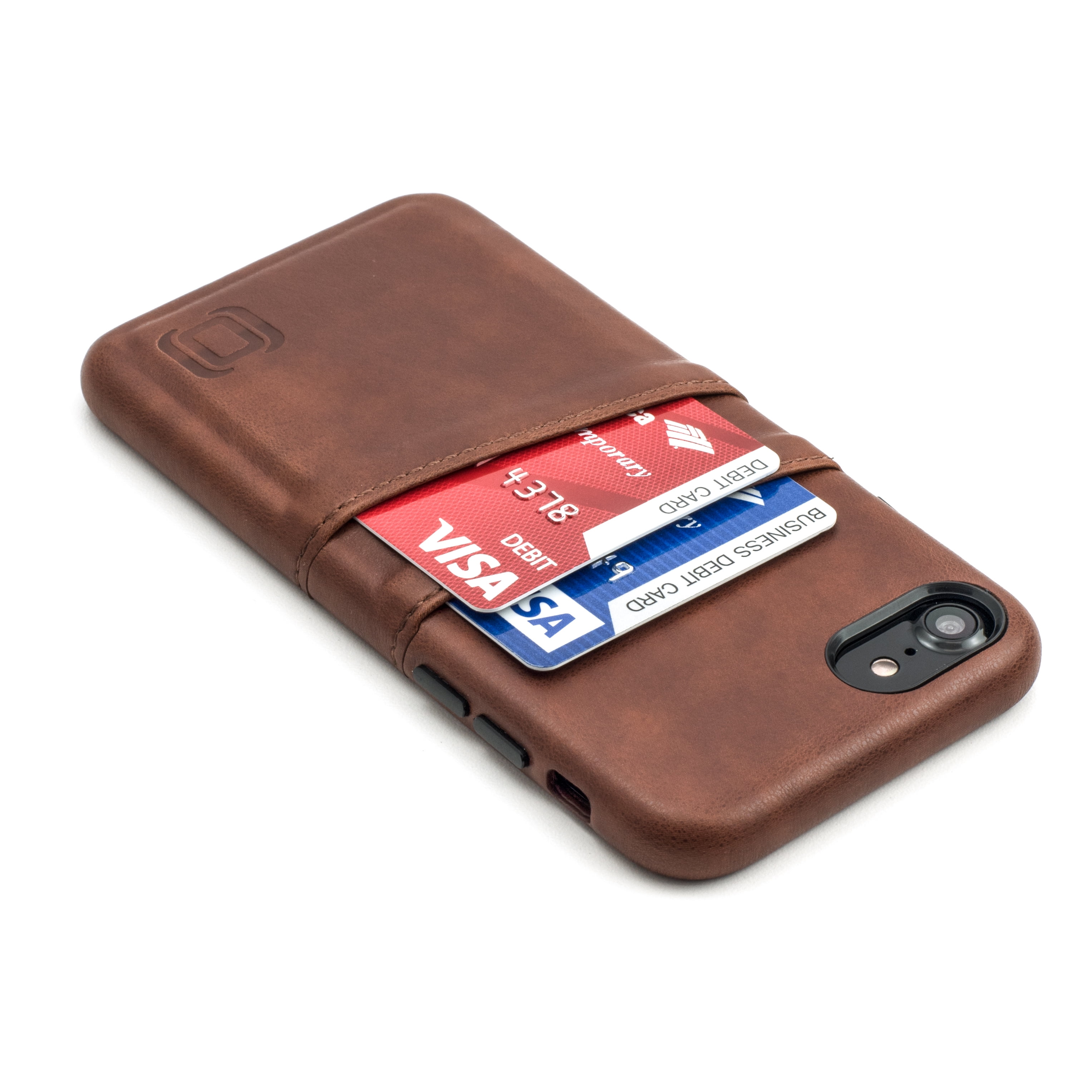 Dockem Exec iPhone SE 2020, iPhone 8/7 Wallet Case Minimalist Vintage