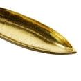 thumbnail image 5 of CosmoLiving by Cosmopolitan 24", 17"W Gold Aluminum Metal Fish Tray, 2-Pieces, 5 of 9