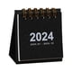 thumbnail image 5 of Calendario De Escritorio De Pie 2x2024 Mini Calendario De Escritorio Pequeño Para Escritorio De Oficina En Casa Negro 2 piezas, 5 of 10