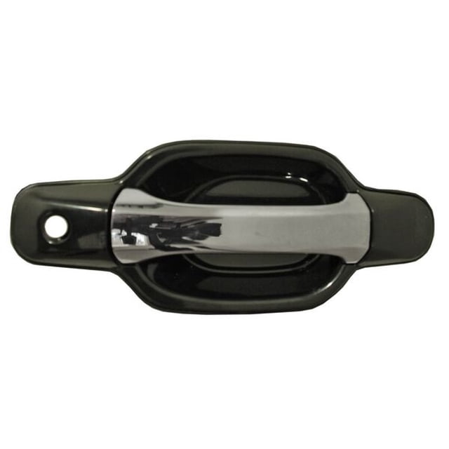 Manija Puerta Exterior Generica Colorado 2004 A 2012 Chevrolet Derecha Delantera Negro/cromo Con hoyo para llave