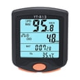 thumbnail image 1 of Bike Odometer, Bike Odometer Plastic Sturdy Durable Bike Stopwatch, Waterproof For Cycling Outdoor Bicycle Computer Riding Accessory, 1 of 8