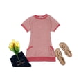 thumbnail image 4 of Haute Edition Women's Short Sleeve Pocket Tunic Top with Pockets & Plus Sizes, 4 of 5