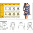 thumbnail image 4 of PEASKJP Maternity Swim Two Piece Women's Swimsuits Floral Top Shorts Piece Swimwear Maternity Two Print Pregnancy Travel (Blue,L), 4 of 4