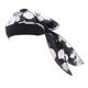 thumbnail image 4 of Unisex Headwrap Stretchy Turban Cap Black Breathable Comfortable Headwear 1Pcs, 4 of 5