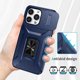 thumbnail image 2 of Funda para GANGXUN iPhone 13 Pro Max - Soporte metálico, Función magnética, Azul, 2 of 5