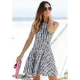 thumbnail image 2 of LASCANA Women's Sleeveless Patterned Dress, 2 of 5