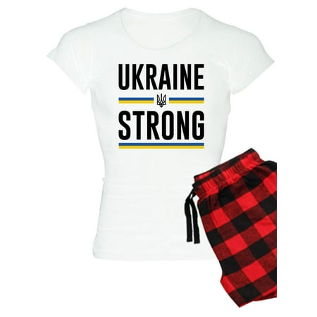

CafePress - Ukraine Strong - Women s Light Pajamas