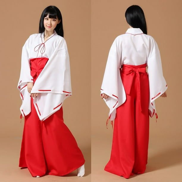 Japanese traditional red kimono bag in polyester cotton, POUCH