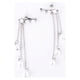 thumbnail image 5 of Pendientes para mujer, regalos para mujer, pendientes largos de perlas con borlas de estilo coreano, pendientes largos de perlas, joyería para mujer, 5 of 5