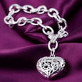 thumbnail image 2 of BuleStore Bangle Chain Bracelet New Women Jewelry Sterling Silver Charm, 2 of 5
