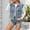 Blue, variant on European And Retro Denim Slim Fit Washed Vest Jacket Casual For Women Teal Vest Natural Leather Vest Long Winter Coats for Women Womens Vest Long Coat Women Western Style Vests for Women Girls Winter
