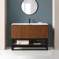 thumbnail image 7 of Bemma V-Tr48sfm-S-1 Terra 48" Free Standing Single Basin Vanity Set - Walnut / White, 7 of 7