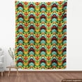 thumbnail image 3 of Ambesonne Colorful Fabric by the Yard Upholstery, Abstract Optic Pattern, 10 Yards, Multicolor, 3 of 4