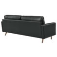 thumbnail image 4 of Modway Valour 81" Leather Sofa in Black, 4 of 8