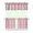 Watermelon, variant on Retro Ethnic Kitchen Curtains Set - 3 PC Boho Elephant & Tribal Print Tier Panels with Valance, Semi-Sheer Rod Pocket Farmhouse Caf Curtains