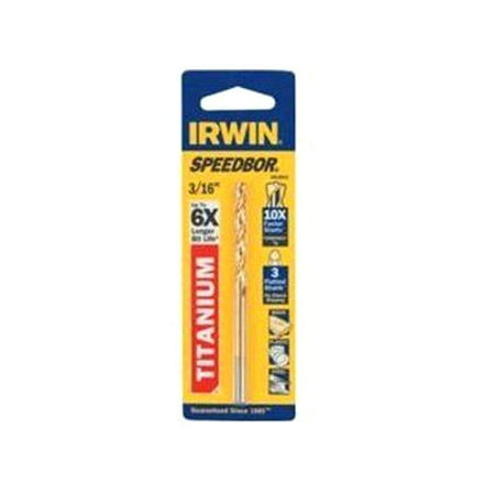 

IRWIN 3015032 - 1/2 TURBOMAX Titanium HSS Straight Shank Fractional Drill Bit