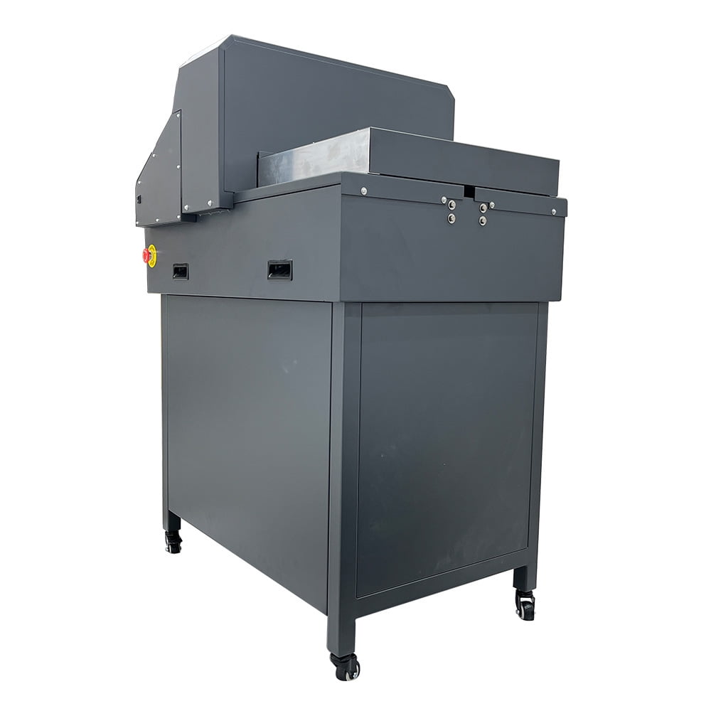 Electric Paper Cutter Guillotine Numerical Stand Paper Cutting Machine Heavy Duty Paper Trimmer 110V