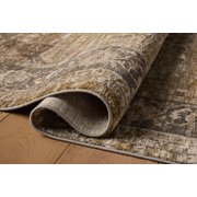 Loloi Haywood Moss / Charcoal 18 x 18 Sample Area Rug