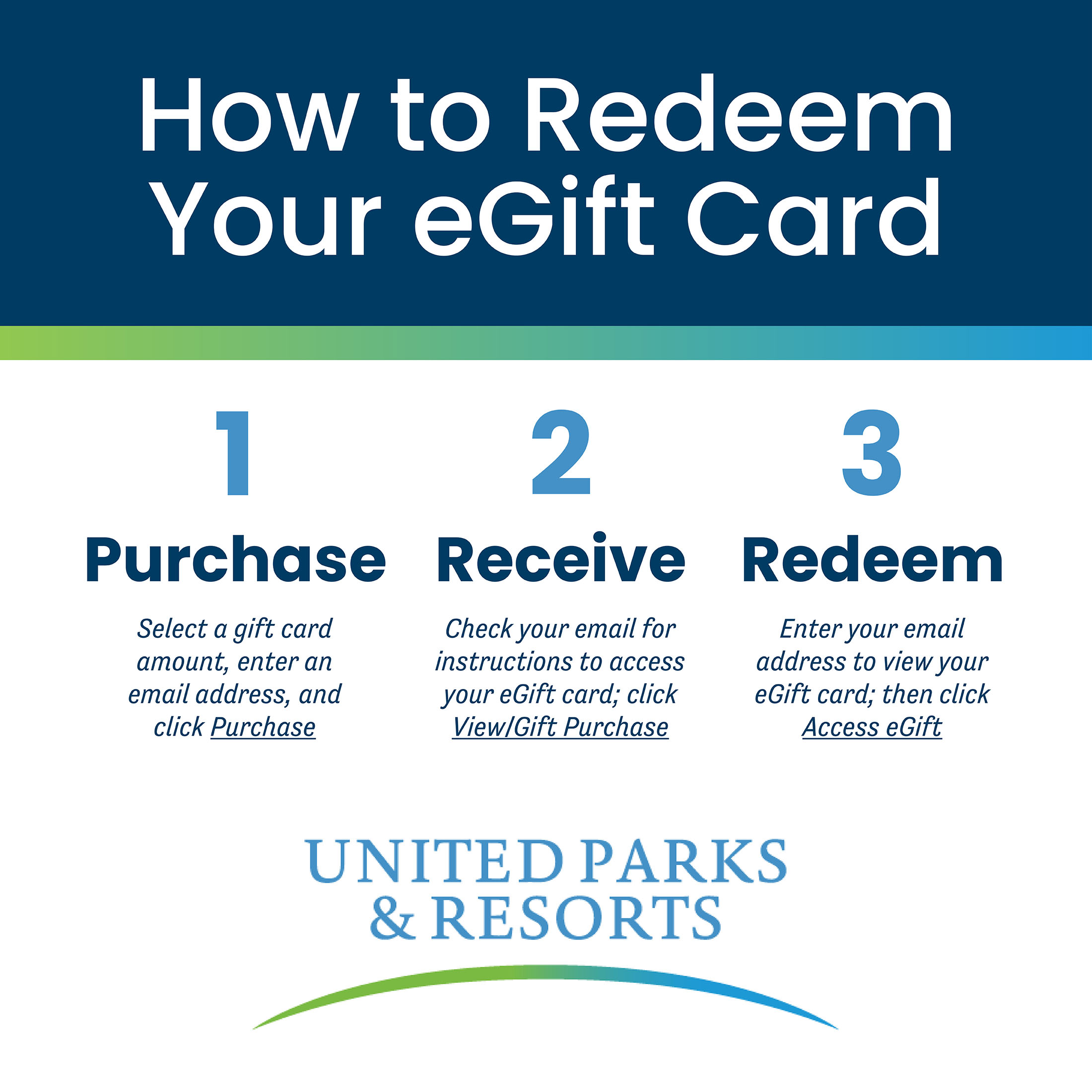 United Parks & Resorts eGift Card [Email Delivery]