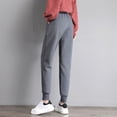 thumbnail image 2 of Pantalones deportivos de terciopelo de otoño e invierno Pantalones de terciopelo de cordero para mujer Pantalones de algodón gruesos y largos Pies cálidos sueltos 210Y, 2 of 6