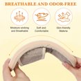 thumbnail image 3 of FENGGUIQU 2Pares Slippers Beige Con Suela Eva Impermeable Ideal Para Uso Ducha, 3 of 6