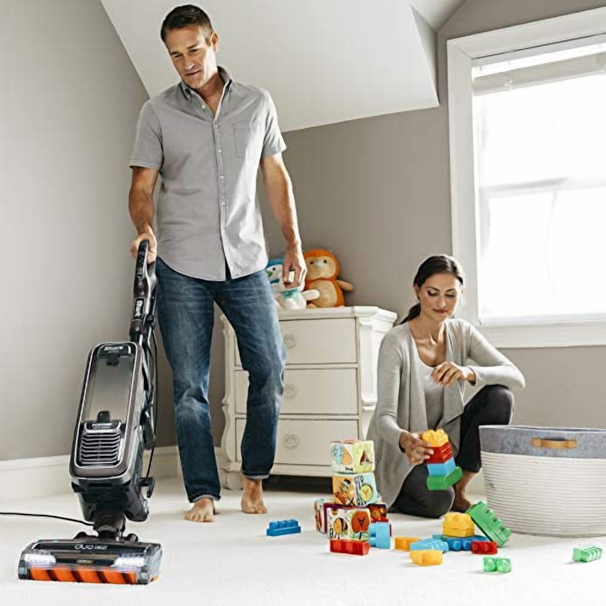 Shark® APEX® DuoClean® with Zero-M® Self-Cleaning Brushroll Powered Lift-Away® Upright Vacuum AZ1002