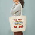 thumbnail image 3 of CafePress - Real Fun 30Th Birthday Tote Bag - Unisex Canvas Tote Bag, Beige, 1-Piece, 3 of 7