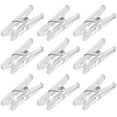 thumbnail image 1 of CIMAXIC 50pcs Transparent Plastic Clips Mini Clothespins Spring Clothing Hangers Photo Clips for Home Office,0.98"X0.12"X0.39", 1 of 5