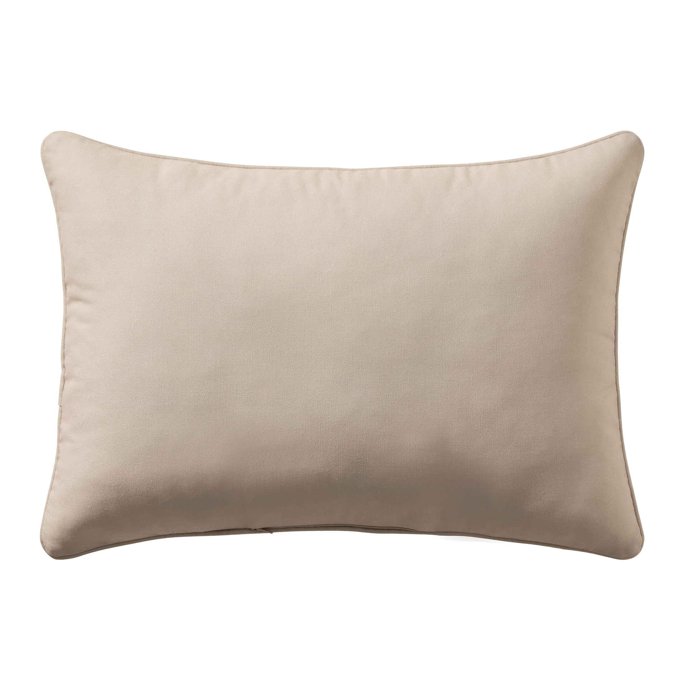 My Texas House Outdoor Decorative Pillow, 14 in x 20 in, Tan Gingham