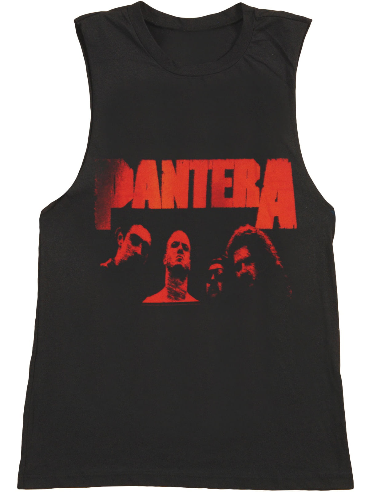 Pantera Red Faces Girls Juniors Black T Shirt New Official Band Merch