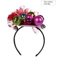 thumbnail image 5 of DHFJKG Christmas Headbands Jingle Bell Hairbands For Women Girls Lovely Xmas Holiday Hair Hoop Accessories Party Decoration Versatile Headband, 5 of 5