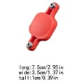 thumbnail image 4 of relayinert Bicycle Mount Locator Protector Parts Cover Waterproof Case Holder Riding Supply Replacement for AirTag Red 1Set, 4 of 6