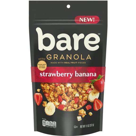 Bare Granola Strawberry Banana 11 Oz