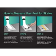 Riedell R3 Black Quad Speed Skates