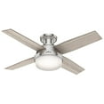 thumbnail image 1 of Hunter Fan Company 50282 Dempsey Ceiling Fan with LED Light and Remote, Grey Oak, 1 of 5