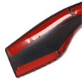 thumbnail image 3 of 4 Pcs Gear Shift Wiper Lever Cover ABS Wheel Column Shift Paddle Trim Replacement for Tesla Model 3 Y Glossy Red Carbon Fiber Style, 3 of 5