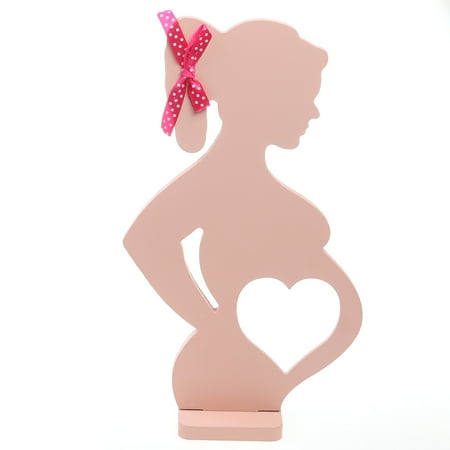 

Wedding Props Supplies Wedding Props Ornaments Decor Heart Pregnant Women Pattern Wooden Frames