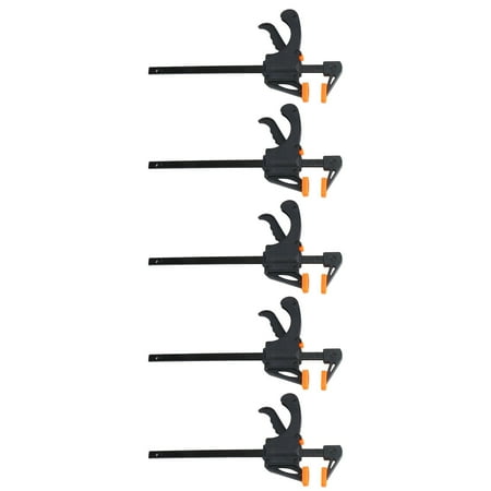 

Tanune Clearance! Fixing Clip 5Pcs Nylon Woodworking Clip F Clip Mini Nylon Multi Size Woodworking Clip a Strong Fixing Tool a Word Clip Securing Clip 5*Woodworking Clamps Yellow