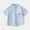 Blue, variant on Cethrio Boys' Button Down Shirts, School Cotton Summer Short Sleeve Shirts Khaki Size 8 T