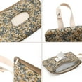 thumbnail image 5 of Portable Mommy Bag for Stroller, Refillable Floral Baby Wipe Holder Quilted Wipe Pouch with Lanyard for Casual Travel, 5 of 7